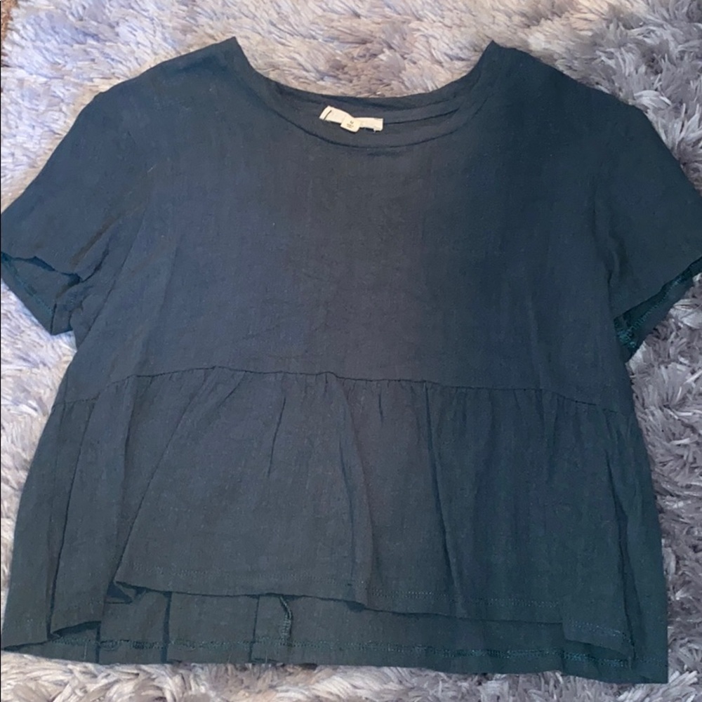 Dark green shirt